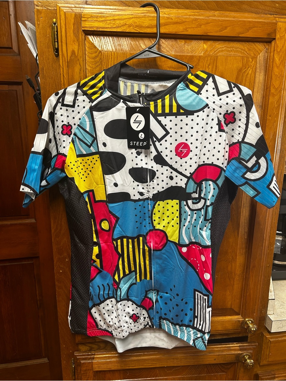 Men’s ' Colorblock Graphic Cycling Jersey - Multi